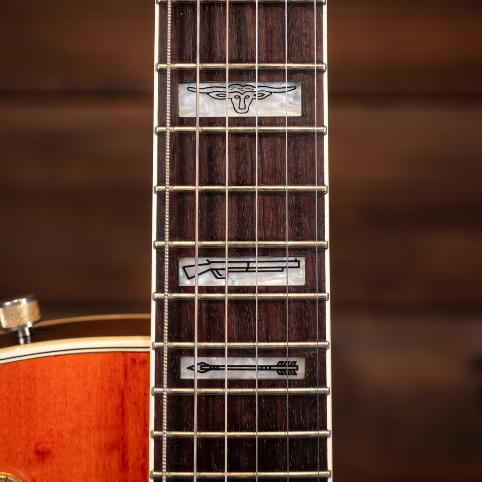 1990 Gretsch 6121 Round Up – Western Orange Stain