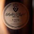 2024 Guild F-1512 12-String Acoustic - Natural