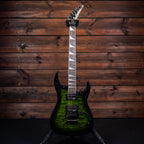 Jackson JS Series Dinky Arch Top JS32Q DKA - Transparent Green