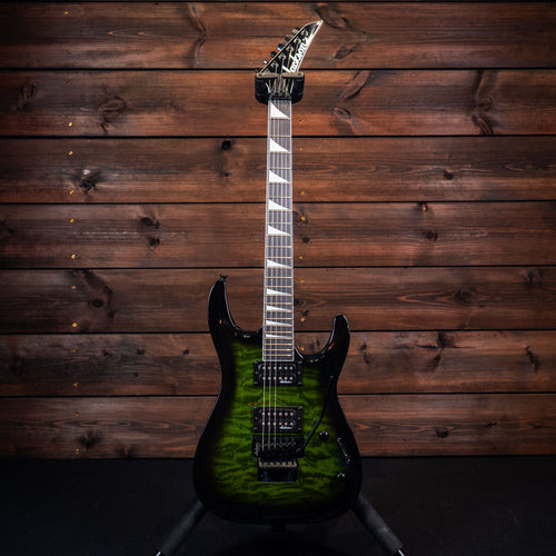 Jackson JS Series Dinky Arch Top JS32Q DKA - Transparent Green