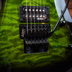 Jackson JS Series Dinky Arch Top JS32Q DKA - Transparent Green