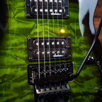 Jackson JS Series Dinky Arch Top JS32Q DKA - Transparent Green