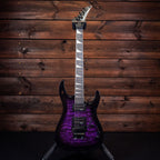 Jackson JS Series Dinky Arch Top JS32Q DKA - Transparent Purple