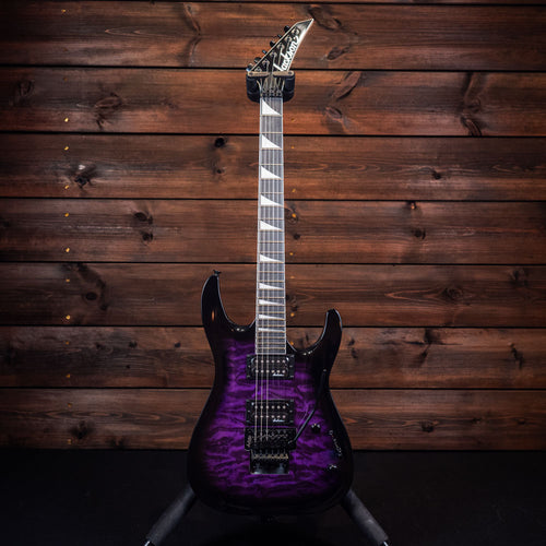 Jackson JS Series Dinky Arch Top JS32Q DKA - Transparent Purple