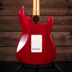 2003 Fender Highway One Stratocaster Left-Handed - Transparent Crimson Red