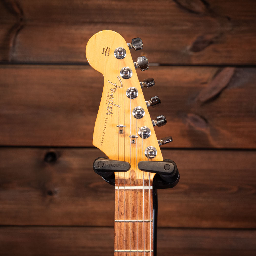 2003 Fender Highway One Stratocaster Left-Handed - Transparent Crimson Red
