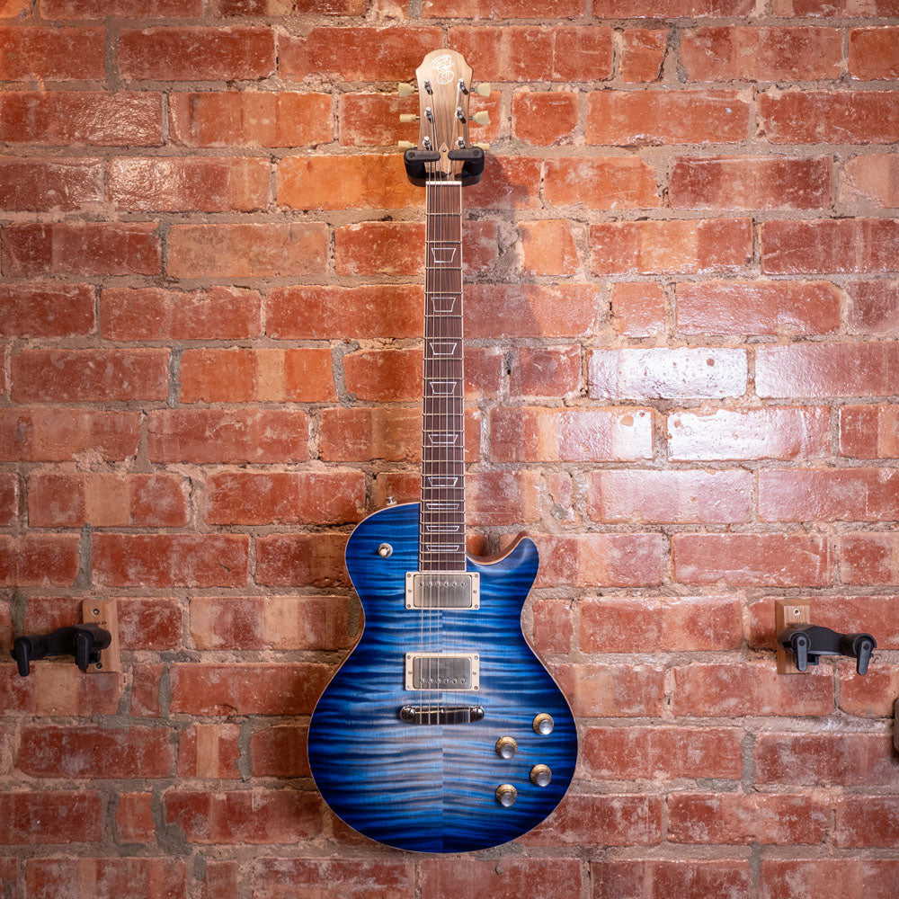 Patrick James Eggle Macon Carve Top - Blue Burst