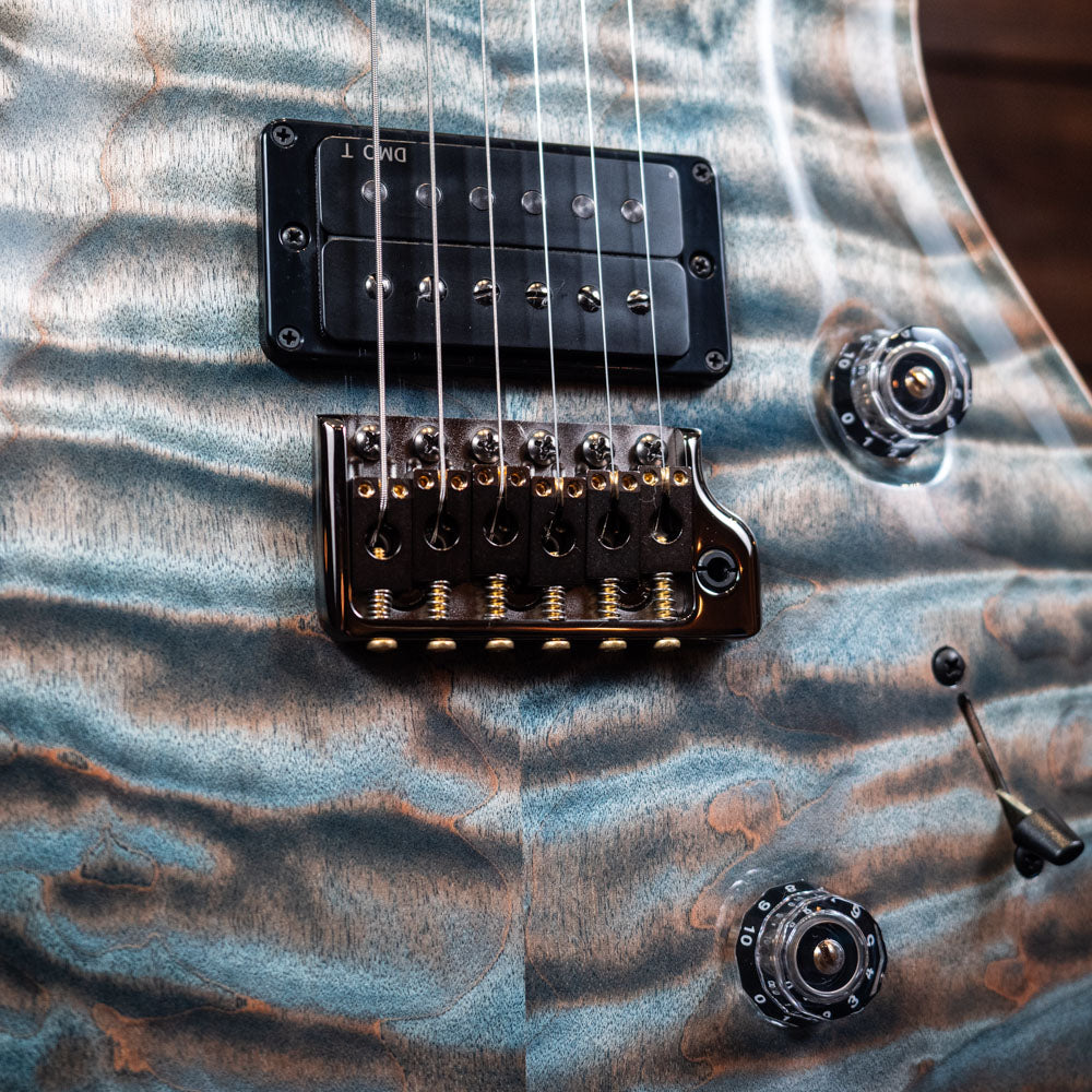 PRS Custom 24 Artist Quilt - Faded Indigo