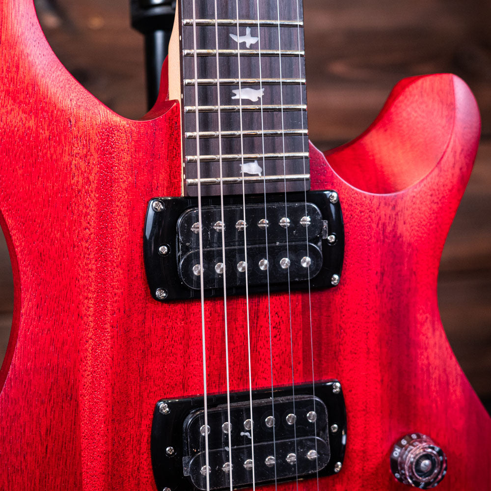 PRS SE CE 24 Standard Stoptail Satin - Vintage Cherry
