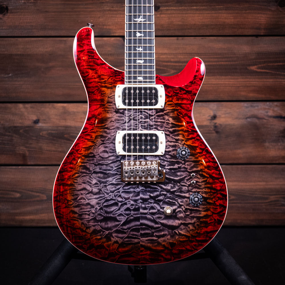 PRS SE Custom 24-08 Quilt - Charcoal Cherry Burst