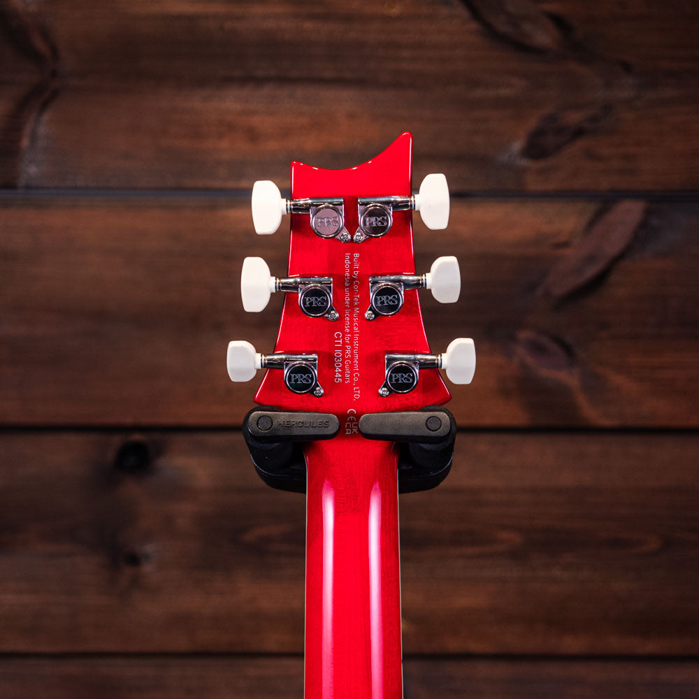 PRS SE Custom 24-08 Quilt - Charcoal Cherry Burst