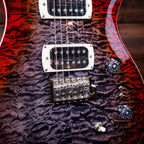 PRS SE Custom 24-08 Quilt - Charcoal Cherry Burst