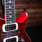 PRS SE Custom 24-08 Quilt - Charcoal Cherry Burst