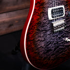 PRS SE Custom 24-08 Quilt - Charcoal Cherry Burst