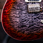 PRS SE Custom 24-08 Quilt - Charcoal Cherry Burst