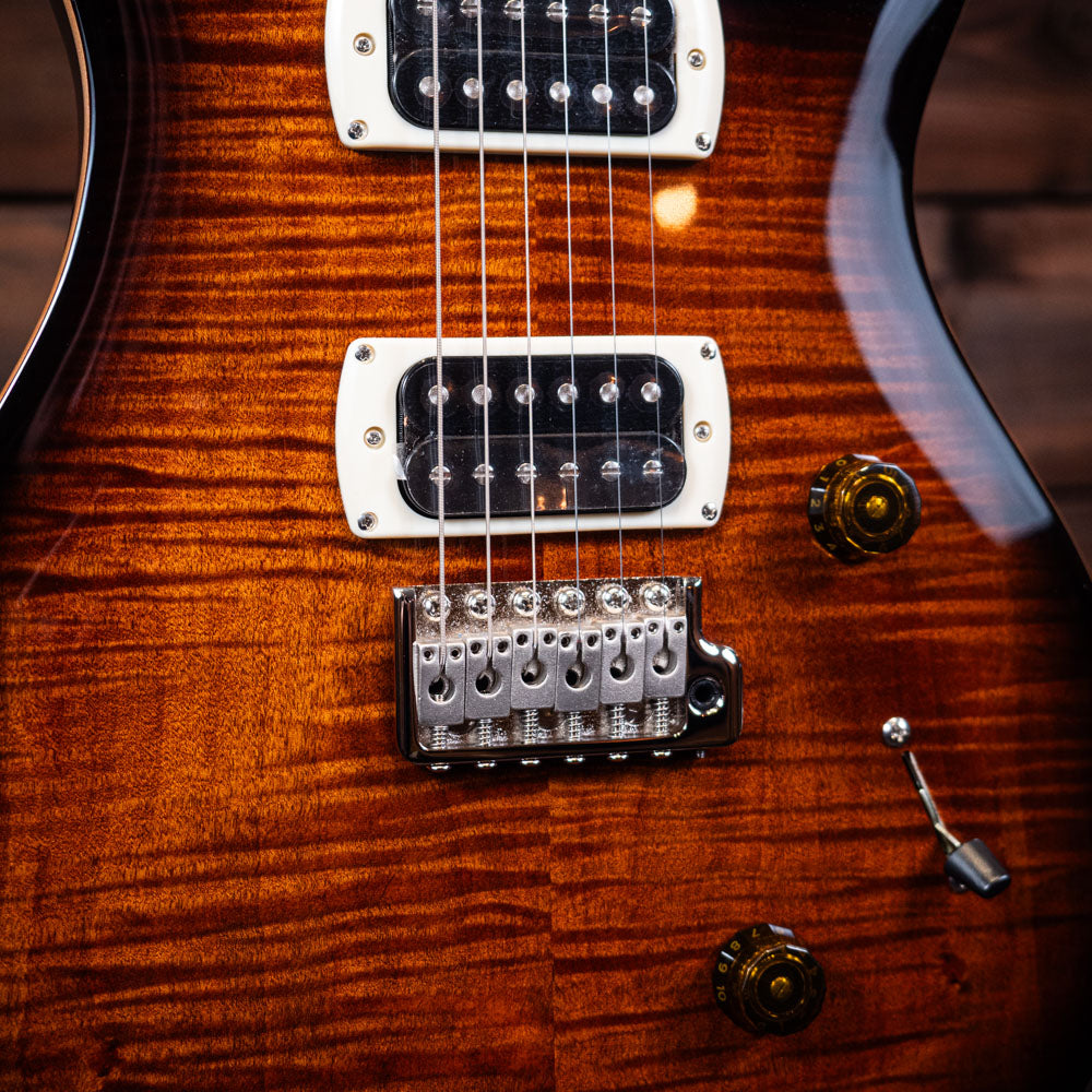 PRS SE Custom 24 - Black Gold Sunburst