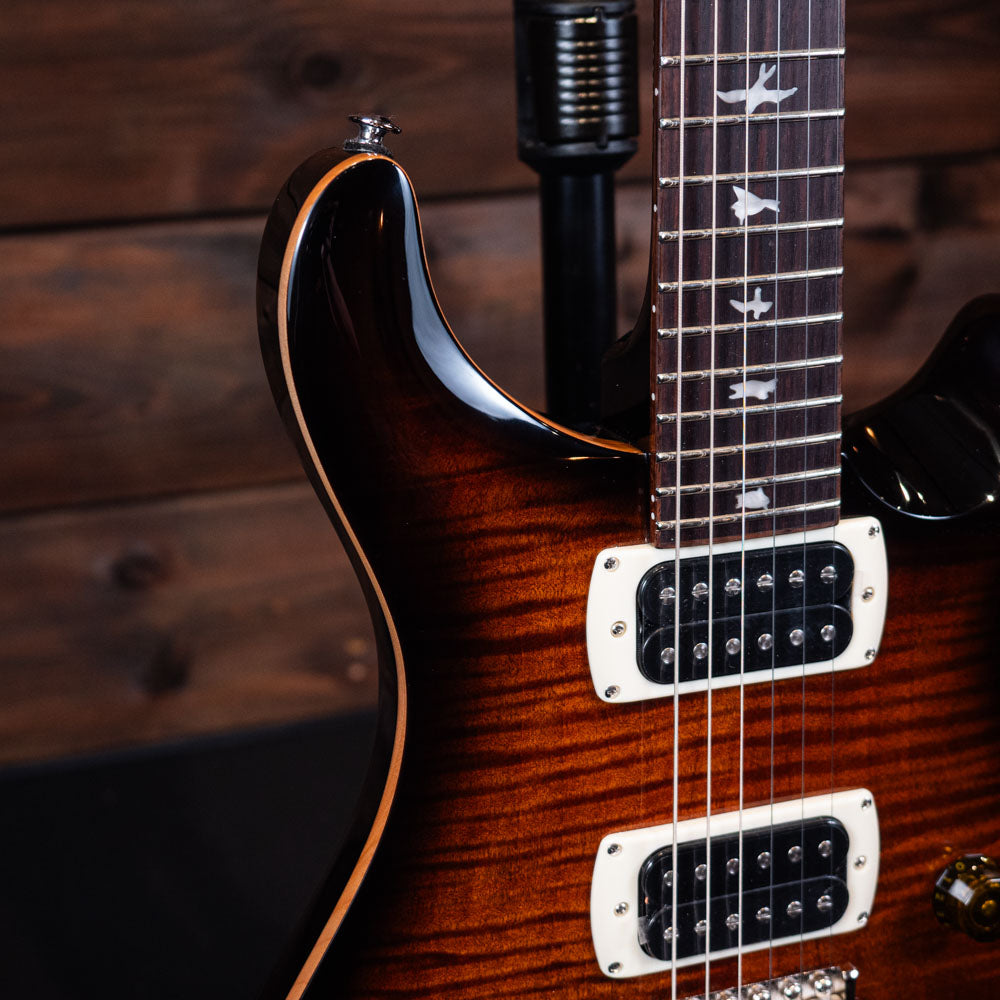 PRS SE Custom 24 - Black Gold Sunburst