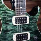 PRS SE Custom 24 Quilt - Teal Black