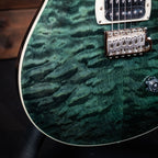 PRS SE Custom 24 Quilt - Teal Black