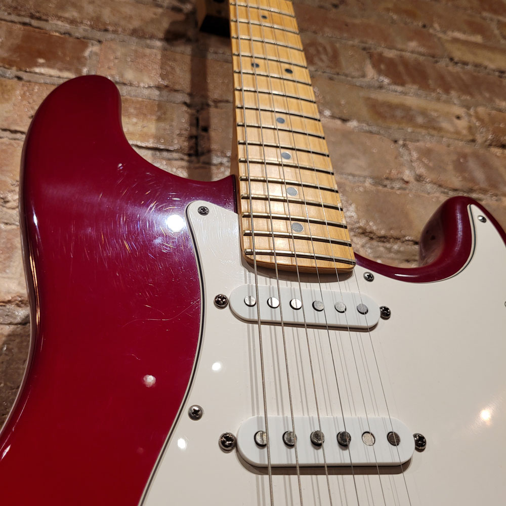 エッセンシャルズ] Fender fender Transparent usa Crimson USA HSS. FSR stratocaster  Stratocaster