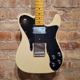 New Fender 70's Telecaster Custom Electric Guitar Vintage Blonde