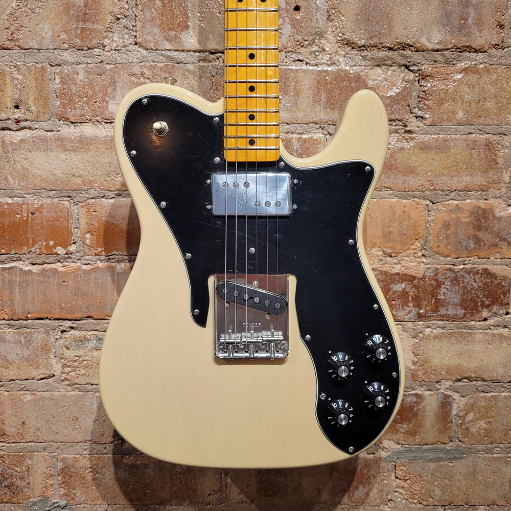 Fender american original 70s deals telecaster custom vintage blonde