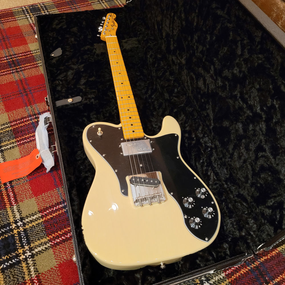 New Fender 70's Telecaster Custom Electric Guitar Vintage Blonde | American  Original Guitars In The Attic