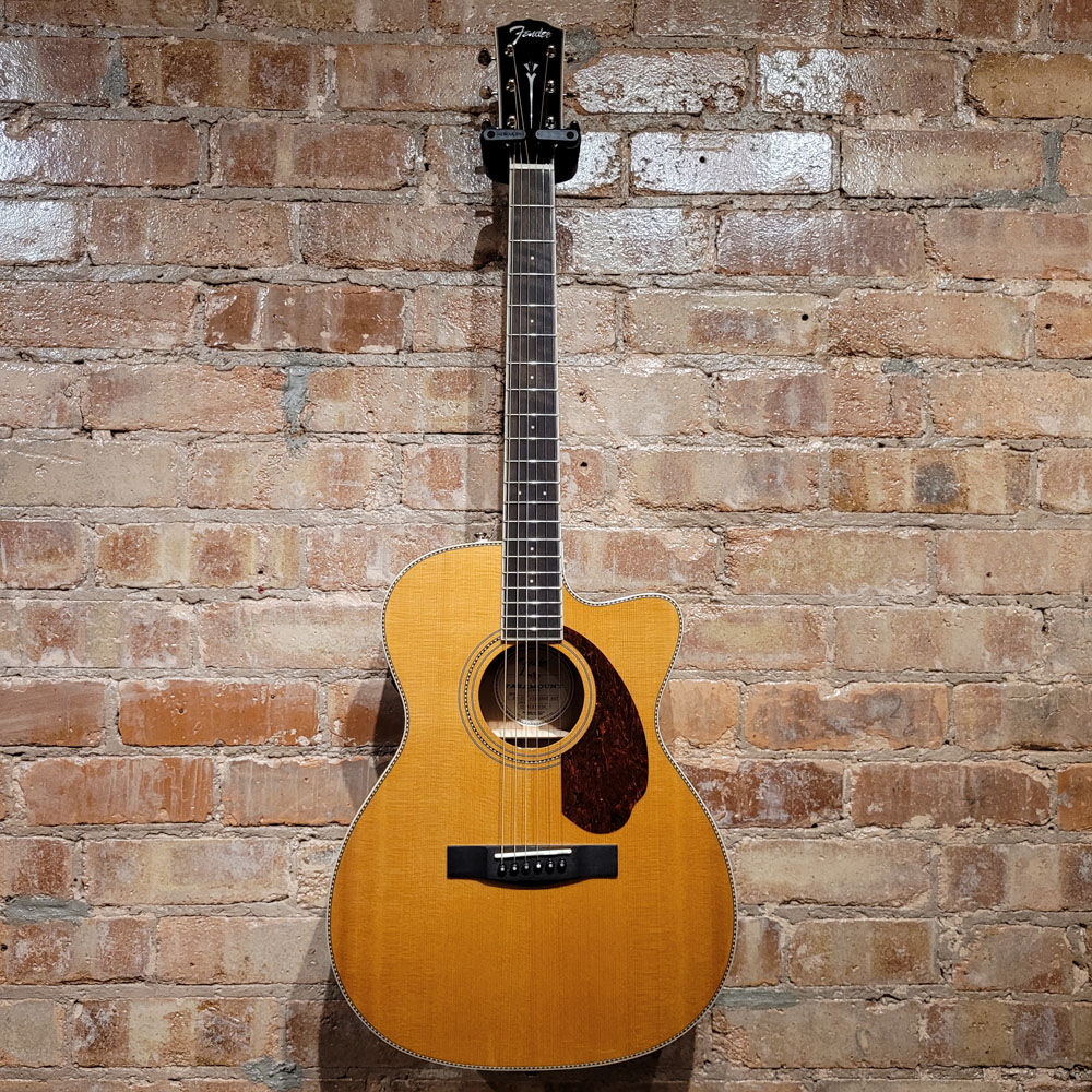 New Fender PM-3CE Standard Acoustic Guitar Natural | Paramount 