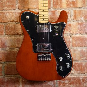 New Fender Telecaster Deluxe Electric Guitar Mocha | American 