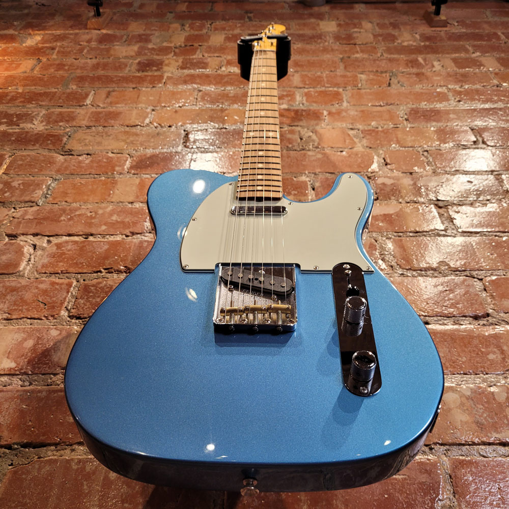 New Fender Telecaster Electric Guitar Lake Placid Blue | Vintera 