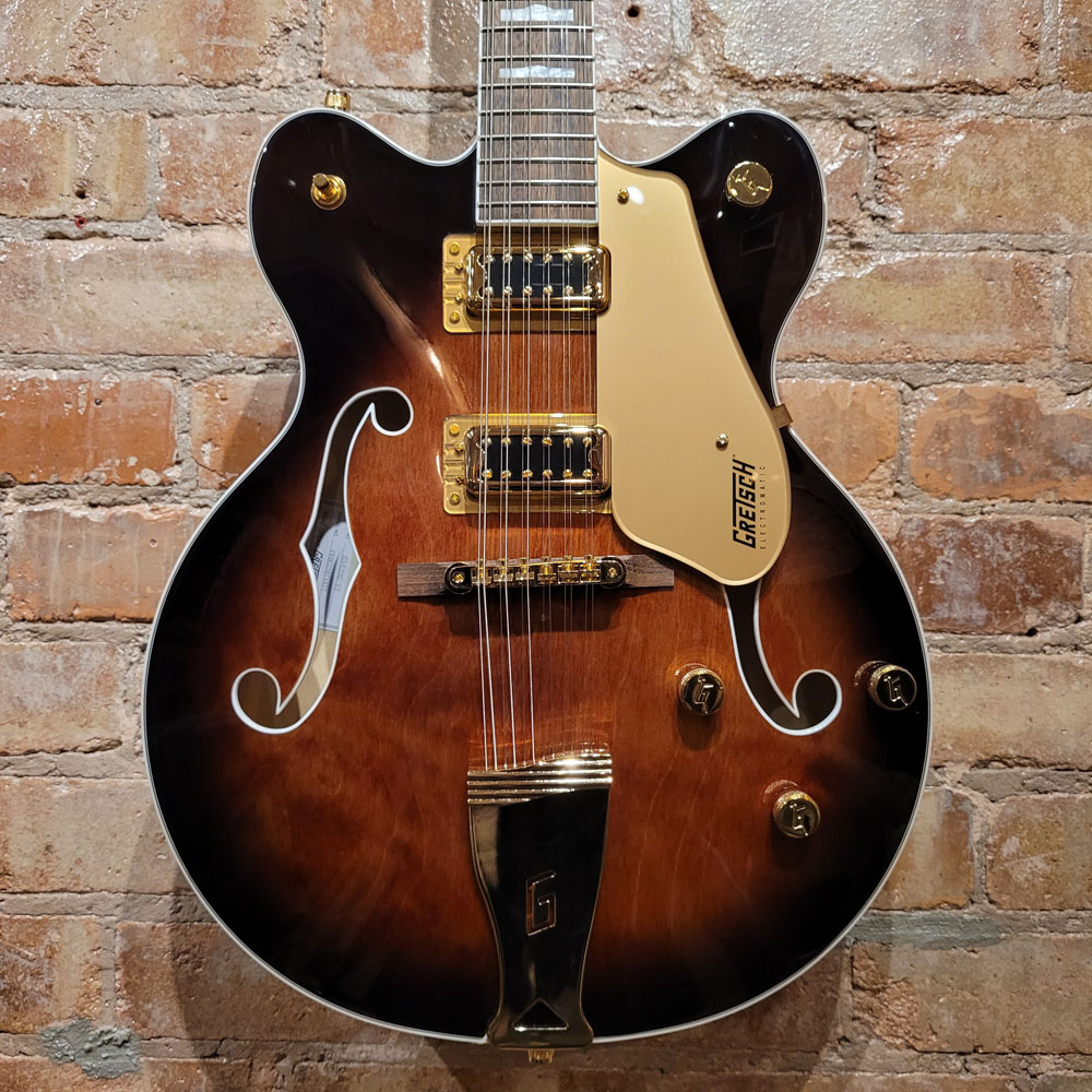 New Gretsch G5422G 12 Electric Guitar Single Barrel Burst