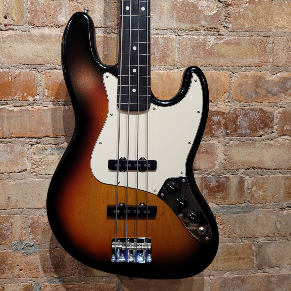 Used Fender Fretless Jazz Bass Bass Guitar 3 Colour Sunburst Highway One Guitars In The Attic 8678