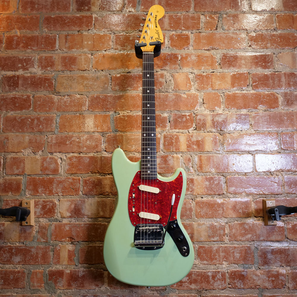 Used Fender Mustang Electric Guitar Seafoam Green | Made In Japan 