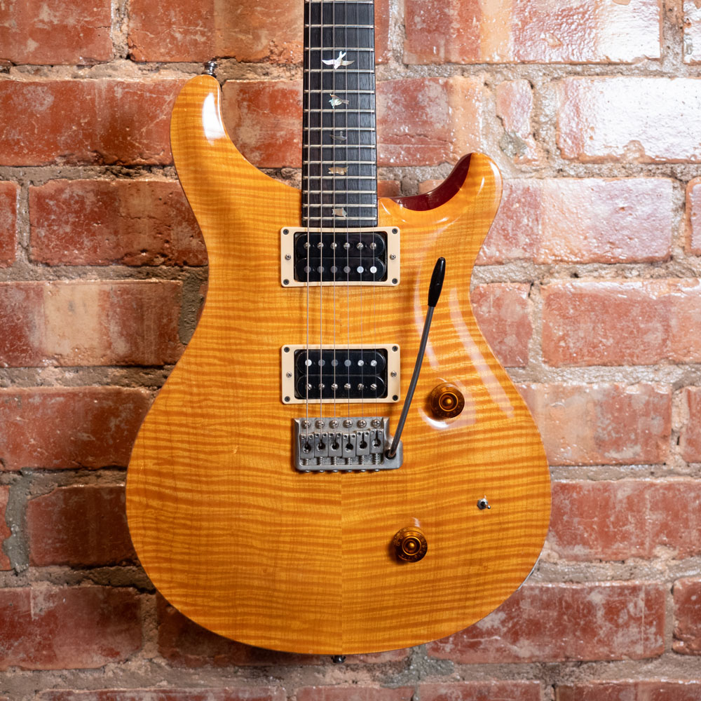 Used PRS Custom 24 Electric Guitar Vintage Yellow 85812 1