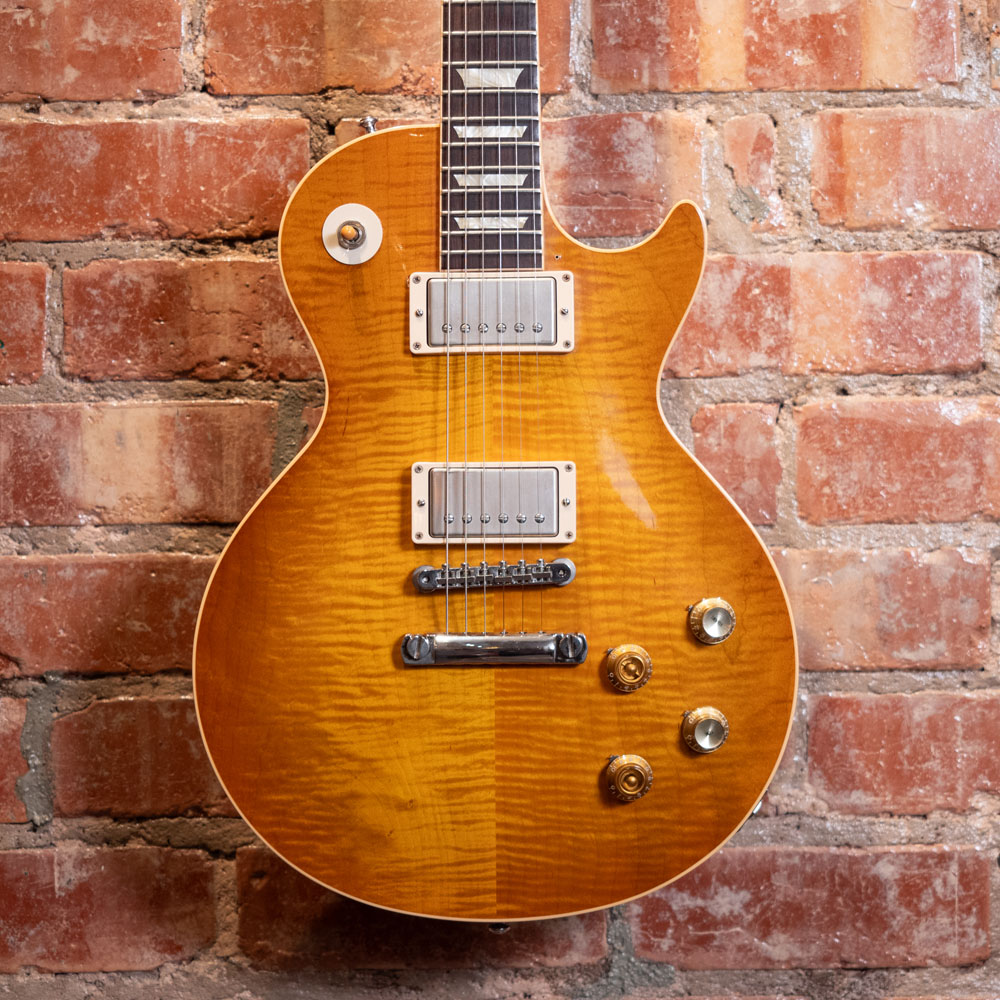 Used Gibson 59' Les Paul 'Greeny' Electric Guitar Butterscotch VOS Collectors Choice 'Melvyn Franks' CC01V199 1