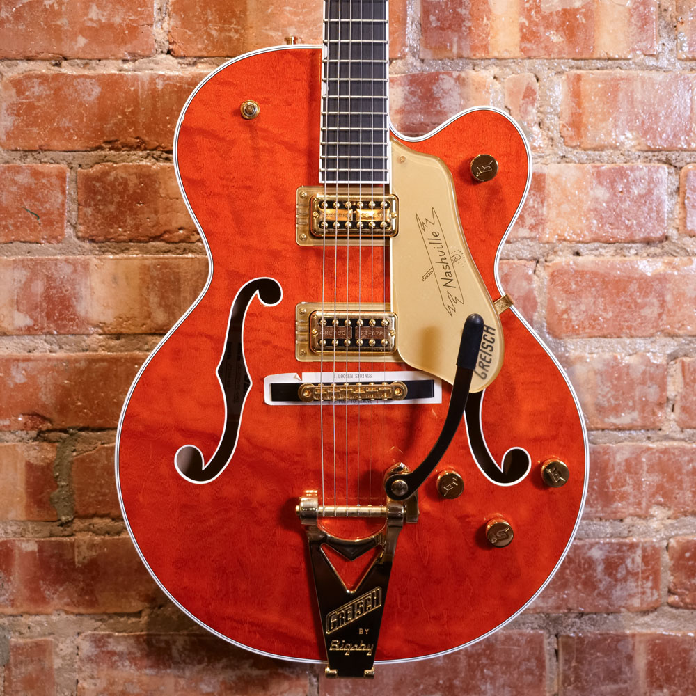 Used Gretsch 6120TG Electric Guitar Orange Stain Players Edition Nashville JT22041453 1